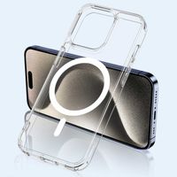 imoshion Coque arrière de protection avec MagSafe Apple iPhone 15 Pro Max - Transparent