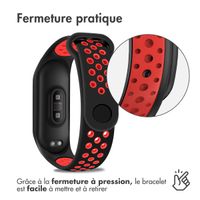 imoshion Pr2202 Xiaomi Mi Band 3 / 4 - Black / Red