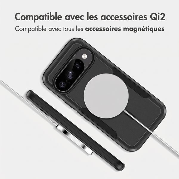 imoshion Coque arrière avec MagSafe Google Pixel 11 / 11 Pro / 10 / 10 Pro - Noir