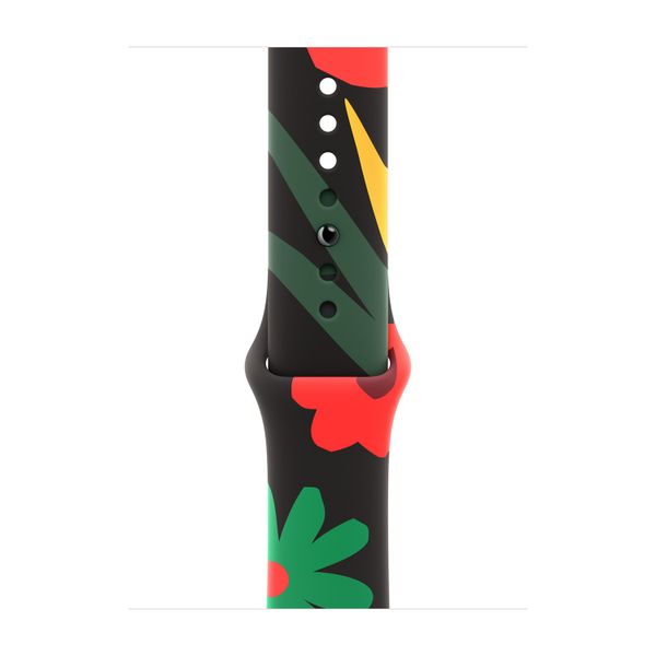 Apple Bracelet Sport Apple Watch | 44/45/46/49 mm - Taille S/M - Unity Bloom