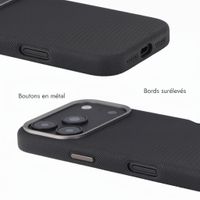 Accezz Coque arrière Mesh avec MagSafe Apple iPhone 17 Pro Max - Noir