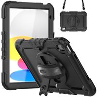 Accezz Coque arrière Defender XT Apple iPad 11 (2025) 11 pouces A16 / iPad 10 (2022) 10.9 pouces - Noir