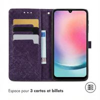 imoshion Etui de télephone Mandala Samsung Galaxy A25 (5G) - Violet