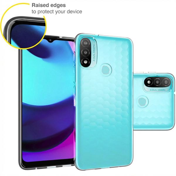 Accezz Coque Clear Motorola Moto E20 - Transparent