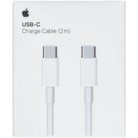 Apple Lot de 2 câbles de recharge USB-C vers USB-C d'origine 60 W - 2 mètres - Blanc