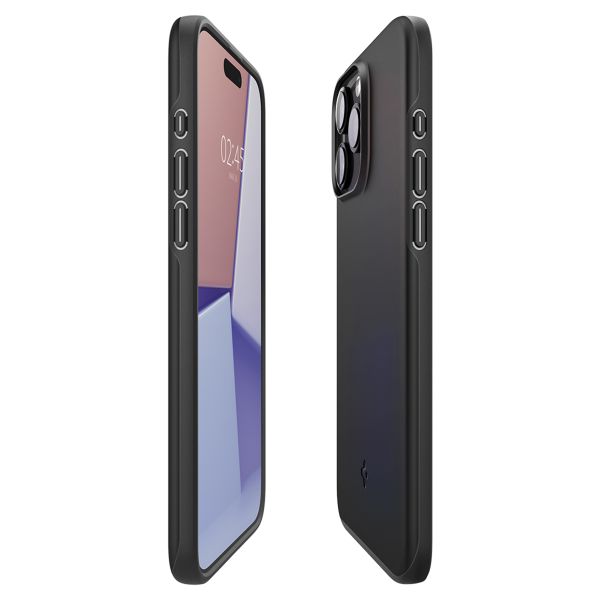 Spigen Coque Thin Fit Apple iPhone 15 Pro Max - Noir