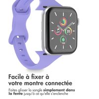 imoshion Bracelet slim en silicone Apple Watch | 38/40/41/42 mm - Lilas