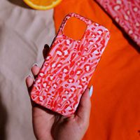 Selencia Coque arrière Vivid avec MagSafe Apple iPhone 15 - Wild Spots Lipstick
