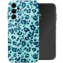 Selencia Coque arrière Vivid Samsung Galaxy A15 (5G/4G) - Wild Spots Light Blue