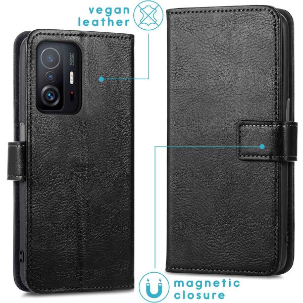 imoshion Étui de télephone portefeuille de luxe Xiaomi 11T (Pro) - Noir