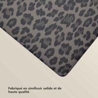 Selencia Coque Laptop Sabi imprimé panthère Apple MacBook Pro 14 pouces (2021 / 2023 M3 chip / 2024 M4 chip / 2025 M5 chip) - Midnight Black