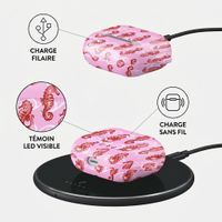 Burga Coque rigide  Apple AirPods 3 - Coral Reef