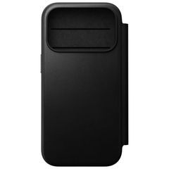 Nomad Étui de télephone portefeuille Modern Leather Folio Apple iPhone 18 Pro Max - Black
