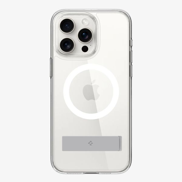 Spigen Coque Ultra Hybrid S MagSafe Apple iPhone 15 Pro - Transparent