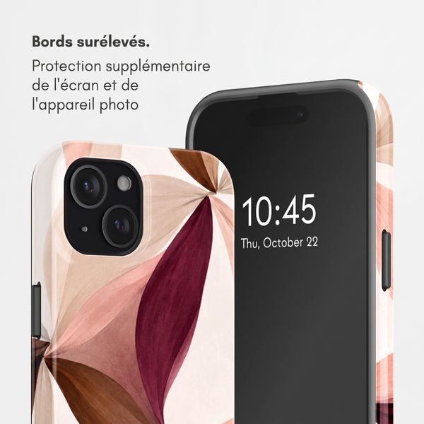 Selencia Coque arrière Vivid Apple iPhone 15 - Silk Spirit
