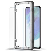 Spigen Protection d'écran en verre trempé AlignMaster Cover Samsung Galaxy S21 FE