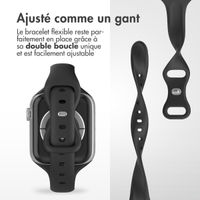 imoshion Bracelet slim en silicone Apple Watch | 38/40/41/42 mm - Noir