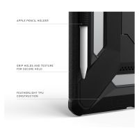 UAG Coque arrière Scout Plus avec support Scout Apple iPad Air 11 pouces (2026) M4 / (2025) M3 / (2024) M2 - Black