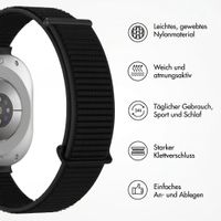 imoshion Bracelet en nylon Samsung Galaxy Watch Ultra (2024/2025) - Noir