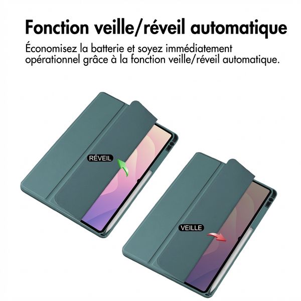 imoshion Coque tablette rigide Trifold Samsung Galaxy Tab S11 Ultra - Vert