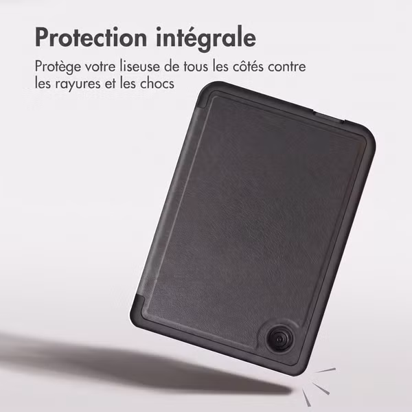 imoshion Étui de liseuse portefeuille Pliable Kobo Clara Colour / BW - Noir