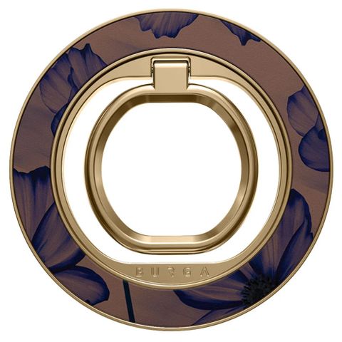 Burga Anneau de téléphone Magnetic Ringholder Gold - Compatible avec MagSafe - Velvet Night