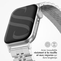Selencia Bracelet Metallique Jubilee Apple Watch | 44/45/46/49 mm - Argent