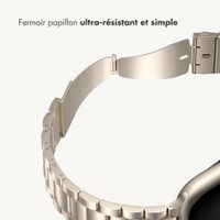 imoshion Bracelet acier Apple Watch | 44/45/46/49 mm - Starlight