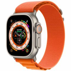 Apple Bracelet Alpine Loop Apple Watch | 44/45/46/49 mm - Taille S - Orange