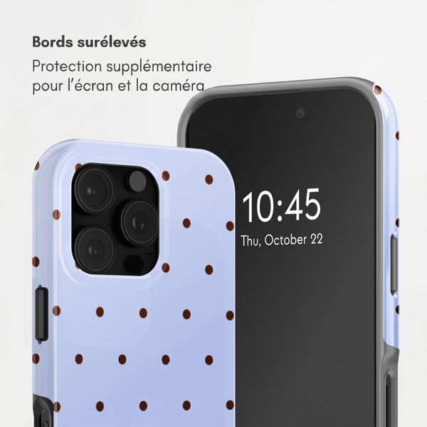 Selencia Coque arrière Vivid Apple iPhone 16 Pro - Happy Dots Digital Sky