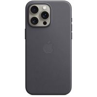 Apple Coque FineWoven MagSafe Apple iPhone 15 Pro Max - Noir
