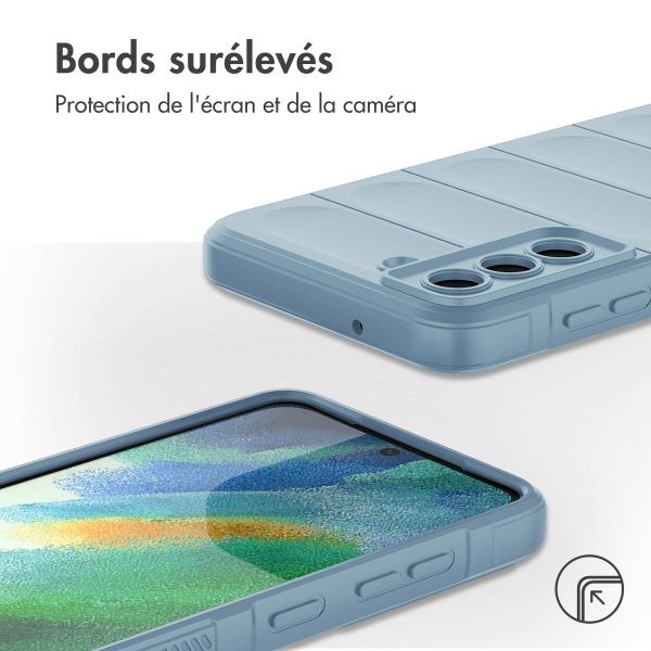 imoshion EasyGrip Backcover Samsung Galaxy S21 FE - Bleu clair