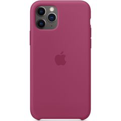 Apple Coque en silicone Apple iPhone 11 Pro - Pomegranate