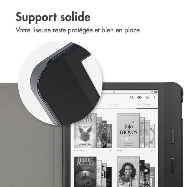 imoshion Design Slim Hard Sleepcover avec support Tolino Vision 5 - Flowers Distance