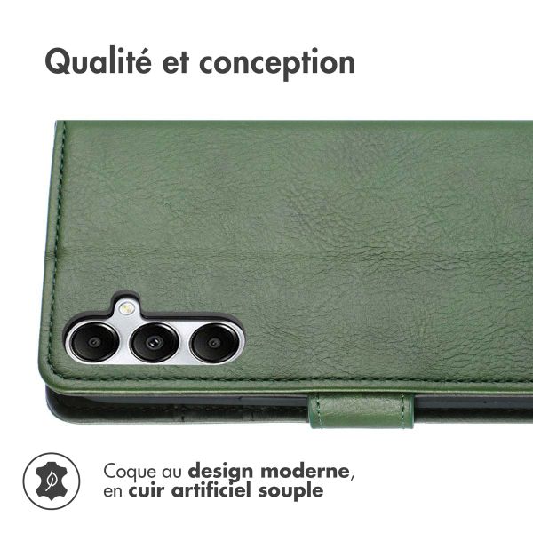 imoshion Étui de télephone portefeuille de luxe Samsung Galaxy A26 - Vert