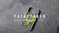 UAG Coque Pathfinder MagSafe avec support magnétique Apple iPhone 16 Pro Max - Ash Black