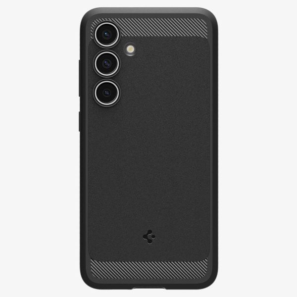 Spigen Coque Rugged Armor Samsung Galaxy S24 FE - Matte Black