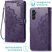 imoshion Etui de télephone Mandala Samsung Galaxy A13 (5G) / A04s - Violet