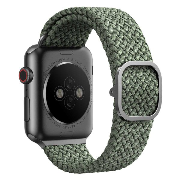 Uniq Bracelet tressé Aspen Apple Watch | 44/45/46/49 mm - Cypress Green