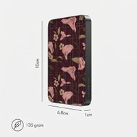 Selencia Powerbank Vivid 5 000 mAh - MagSafe et Qi - Black / Autumn Muse
