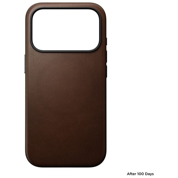 Nomad Coque Modern Leather avec MagSafe Apple iPhone 18 Pro / 17 Pro - Brown