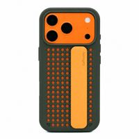 Callbuddy Coque avec strap Apple iPhone 17 Pro - Camo Orange