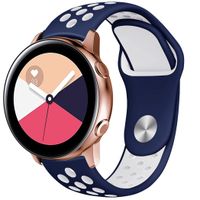 imoshion Bracelet sport silicone Samsung Galaxy Watch 4 / 5 / 6 / 7 / FE (20 mm) - Bleu