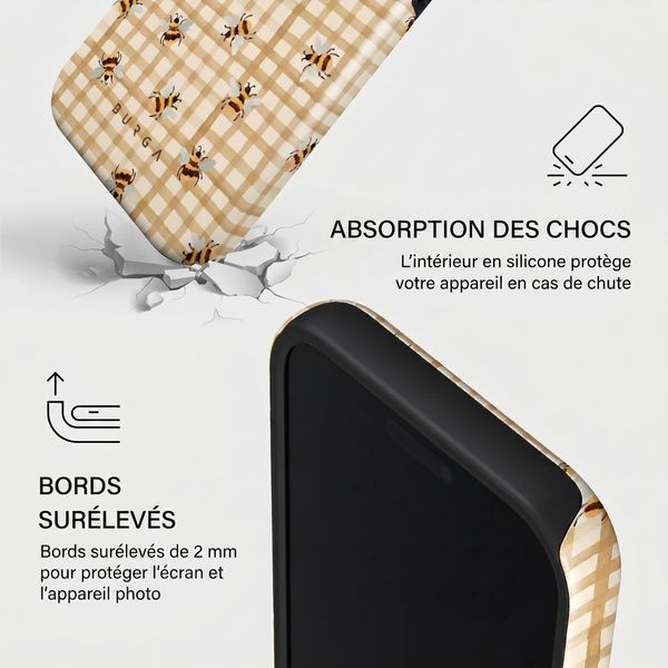 Burga Coque Tough MagSafe Apple iPhone 17 Pro - Honeycomb