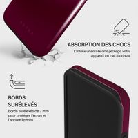 Burga Coque Tough MagSafe Apple iPhone 15 - Dark Cherry