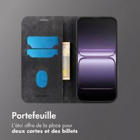 imoshion Étui de téléphone portefeuille Slim OnePlus Nord 5 - Noir