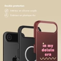 Selencia Coque arrière Vivid avec MagSafe Apple iPhone Air - Delulu
