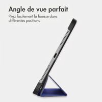 imoshion Coque tablette Trifold Samsung Galaxy Tab A9 Plus - Cobalt Blue