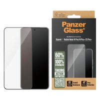 PanzerGlass Protection d'écran Ultra-Wide Fit Anti-bactérienne Xiaomi Redmi Note 14 Pro (4G/5G) / 14 Pro Plus / 13 Pro Plus