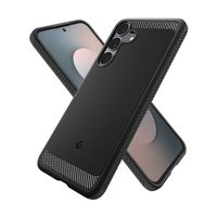 Spigen Coque Rugged Armor Samsung Galaxy S25 FE - Matte Black